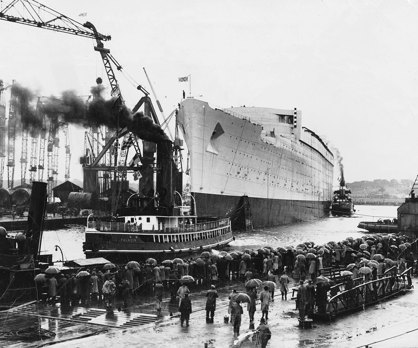 The Stateliest Ship Now in Being: The 90th Anniversary of the Queen Mary’s Launch